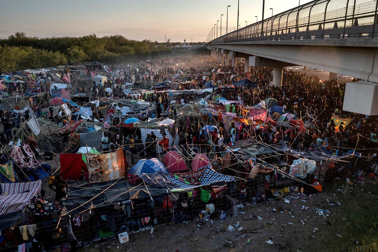 Some Mexican shelters see crowding south of the border as Biden's asylum ban takes hold